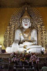 60-The marble Buddha in the Kyauktawgyi Pagoda
